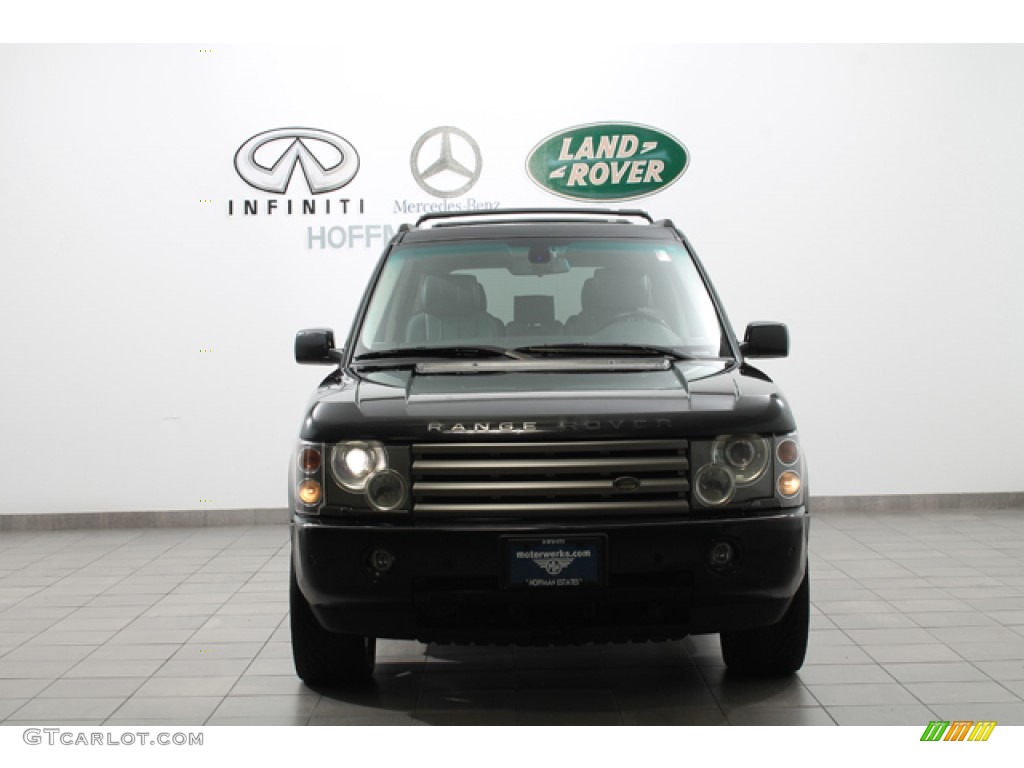 2004 Range Rover HSE - Java Black / Charcoal/Jet Black photo #3