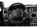 Charcoal/Jet Black 2004 Land Rover Range Rover HSE Steering Wheel