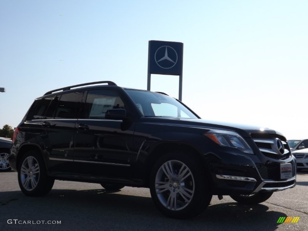 2013 GLK 350 4Matic - Lunar Blue Metallic / Grey/Black photo #3