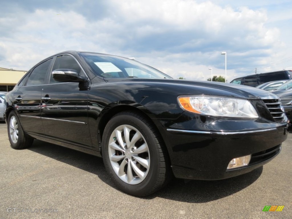 Ebony Black 2008 Hyundai Azera Limited Exterior Photo #70721308