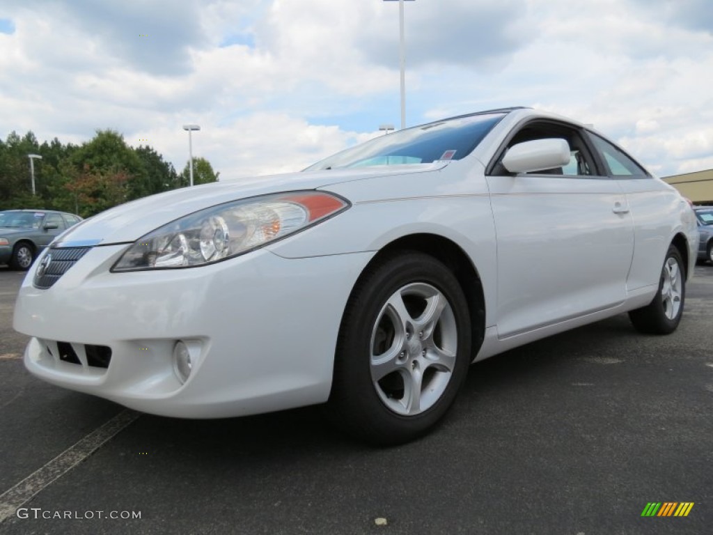 Arctic Frost Pearl 2004 Toyota Solara SE Coupe Exterior Photo #70721813