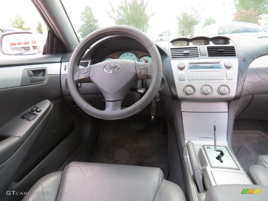 2004 Toyota Solara SE Coupe Dark Stone Gray Dashboard Photo #70721912