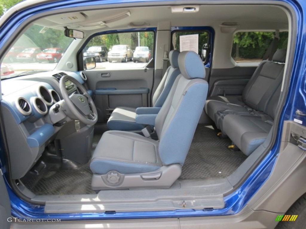 Gray/Blue Interior 2005 Honda Element EX Photo #70722686