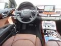 Nougat Brown Dashboard Photo for 2013 Audi A8 #70724141