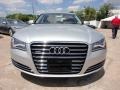 Ice Silver Metallic 2013 Audi A8 L 4.0T quattro Exterior