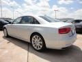 Ice Silver Metallic 2013 Audi A8 L 4.0T quattro Exterior