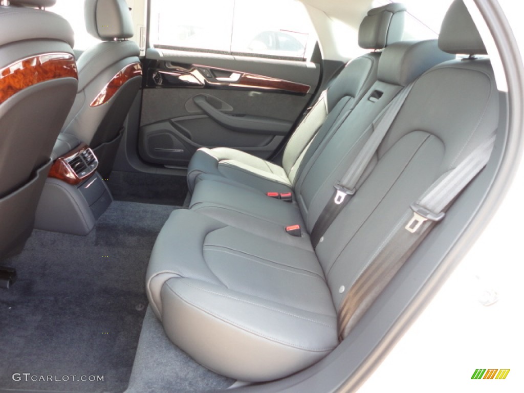 2013 Audi A8 L 4.0T quattro Rear Seat Photo #70724231