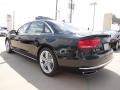 Emerald Black Metallic 2013 Audi A8 L 4.0T quattro Exterior