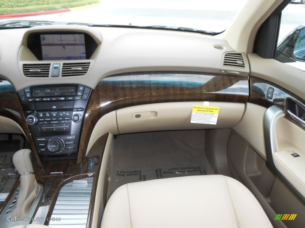 2013 Acura MDX SH-AWD Technology Parchment Dashboard Photo #70724435