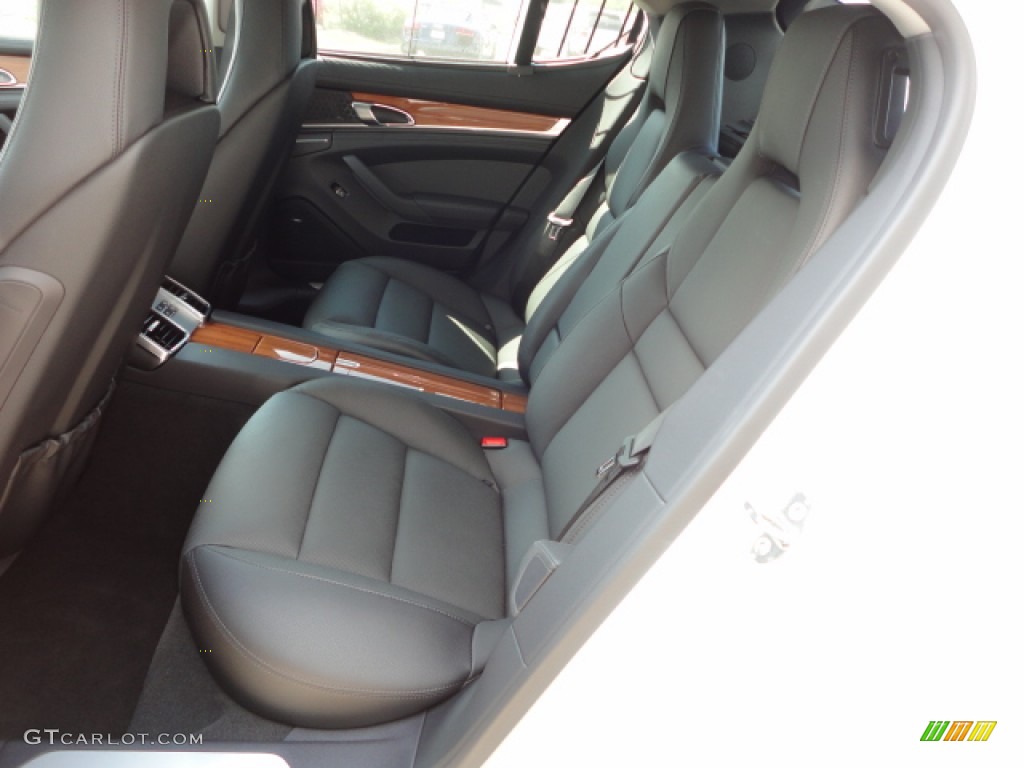 Black Interior 2013 Porsche Panamera Hybrid S Photo #70724525