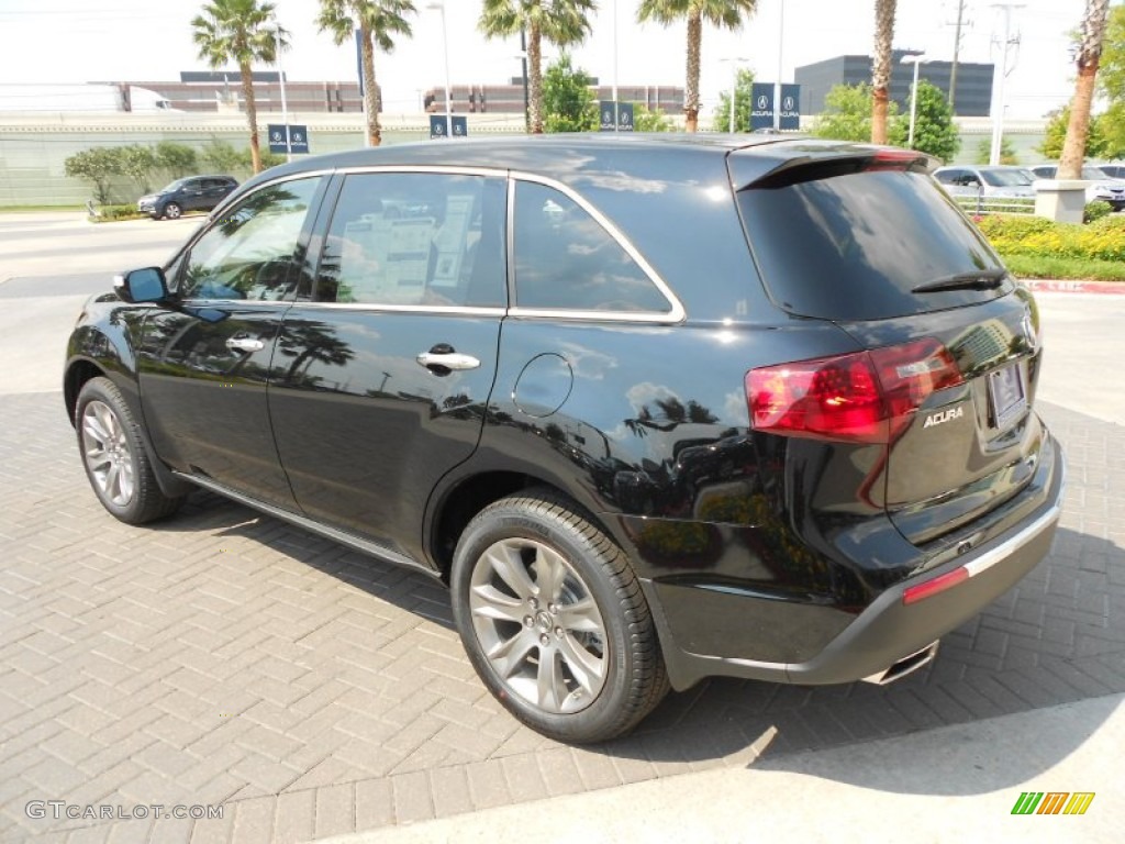 2013 MDX SH-AWD Advance - Crystal Black Pearl / Ebony photo #5