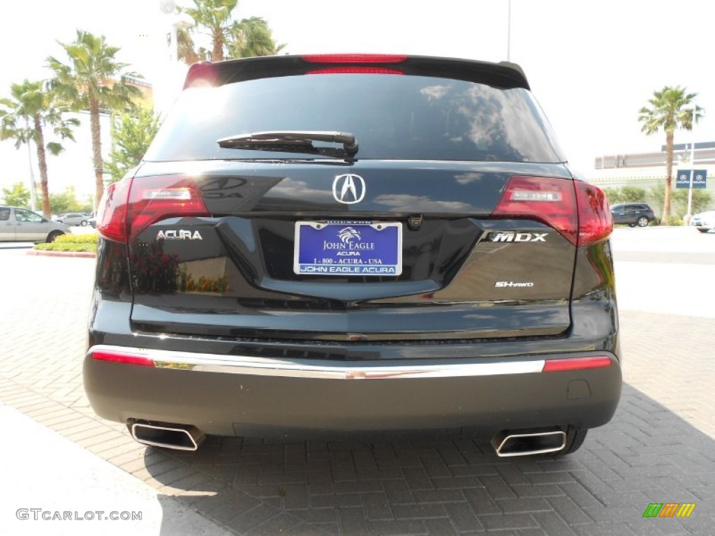 2013 MDX SH-AWD Advance - Crystal Black Pearl / Ebony photo #6