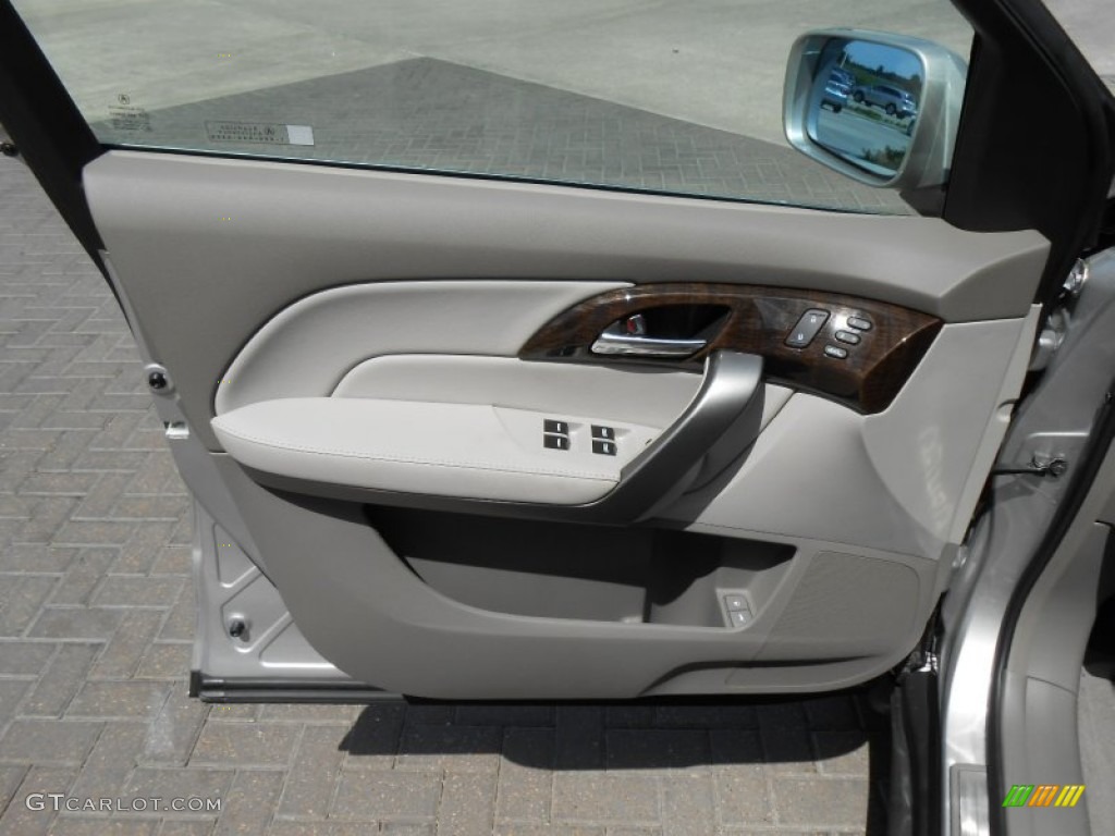 2013 Acura MDX SH-AWD Graystone Door Panel Photo #70724849