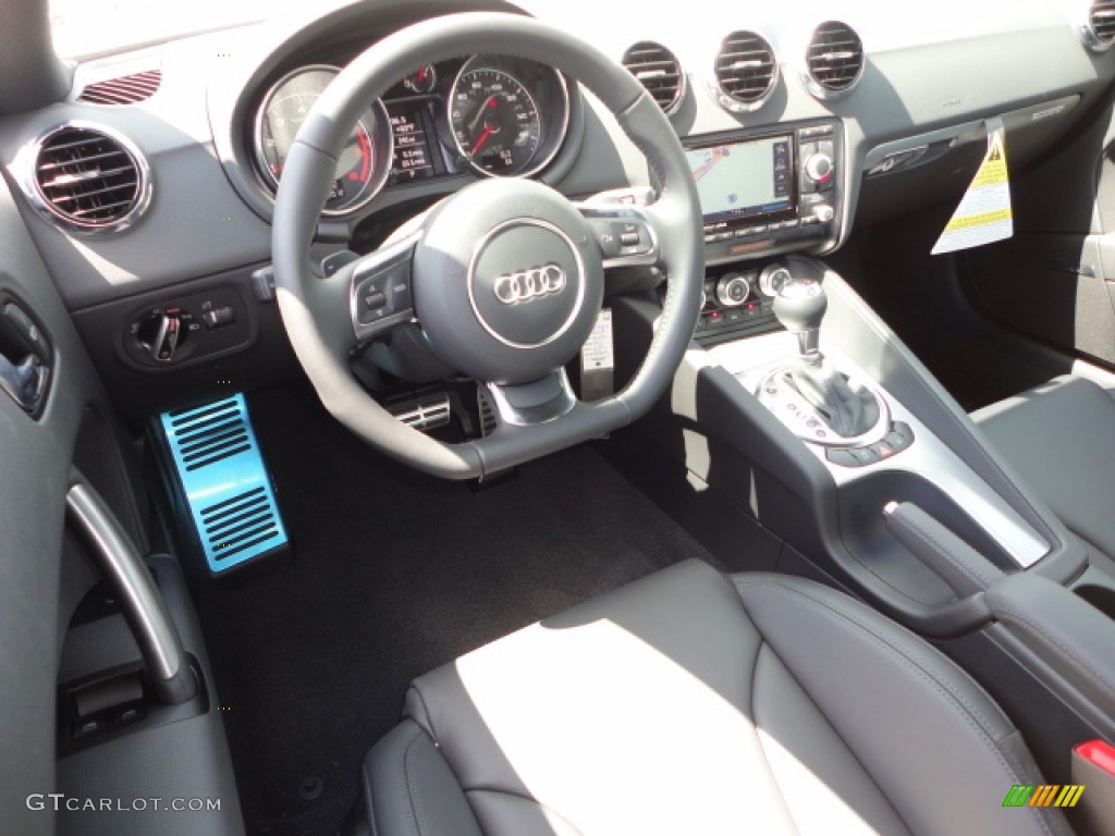 Black Interior 2013 Audi TT 2.0T quattro Coupe Photo #70724942