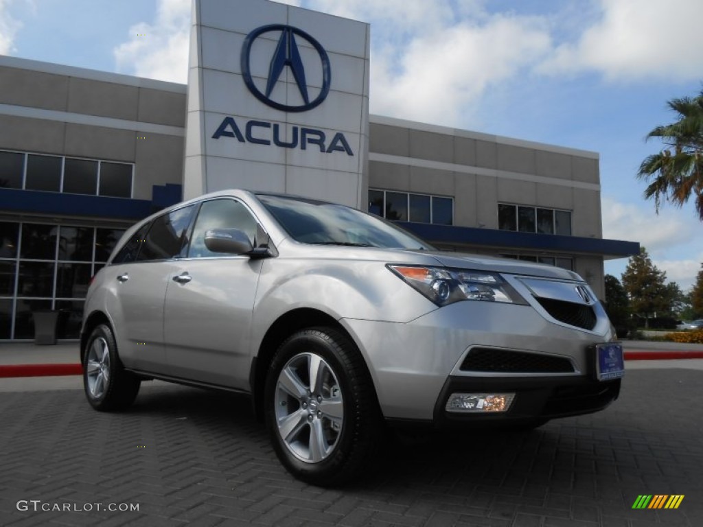2013 MDX SH-AWD Technology - Palladium Metallic / Ebony photo #1
