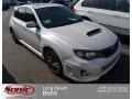 2011 Satin White Pearl Subaru Impreza WRX Limited Wagon  photo #1