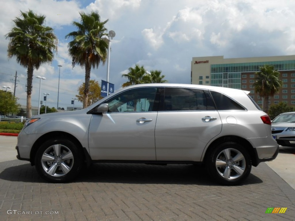 Palladium Metallic 2013 Acura MDX SH-AWD Technology Exterior Photo #70725253