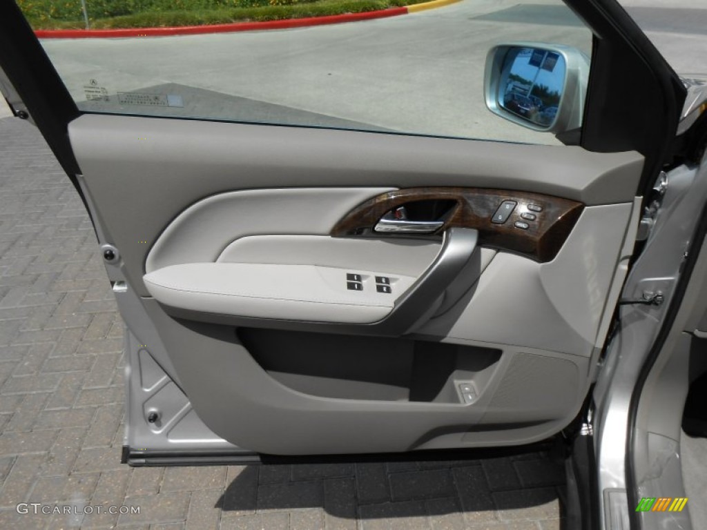 2013 Acura MDX SH-AWD Technology Graystone Door Panel Photo #70725305