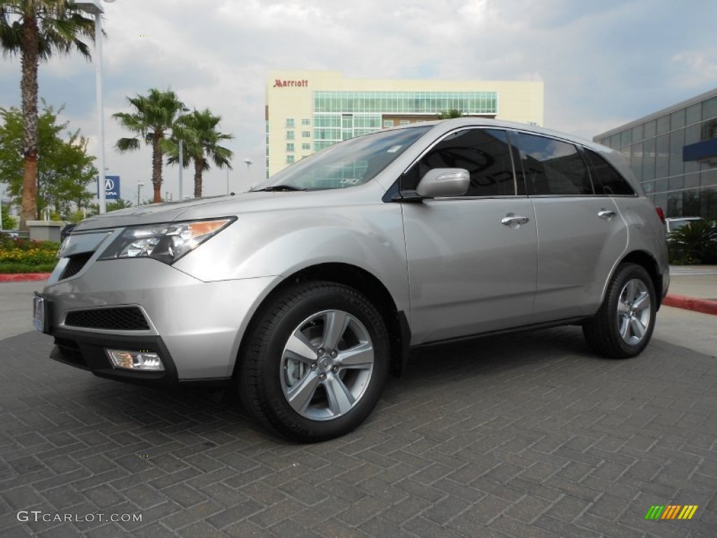 2013 MDX SH-AWD Technology - Palladium Metallic / Ebony photo #3
