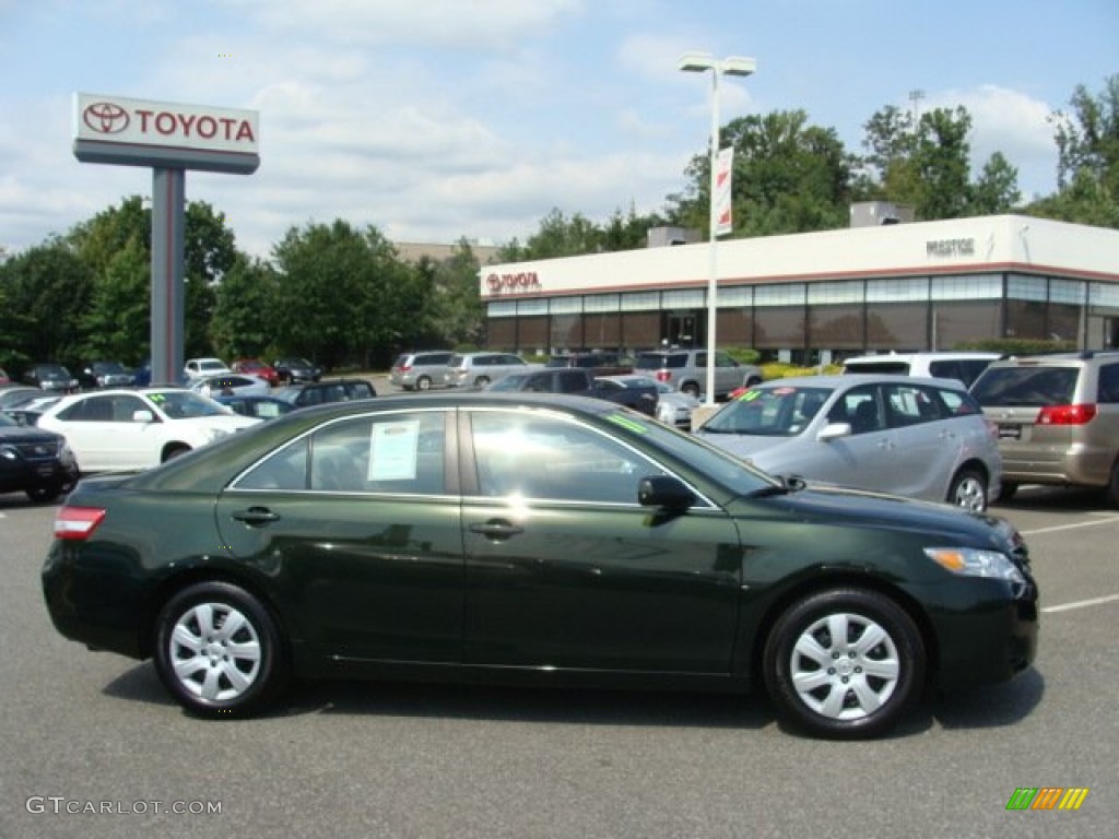 2011 Camry XLE - Spruce Green Mica / Ash photo #1