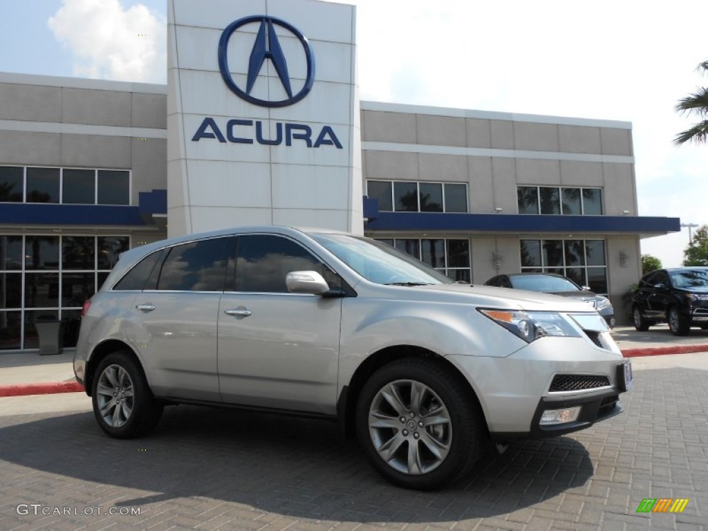 2013 MDX SH-AWD Advance - Palladium Metallic / Ebony photo #1