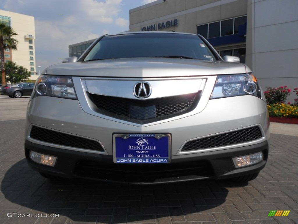 2013 MDX SH-AWD Advance - Palladium Metallic / Ebony photo #2