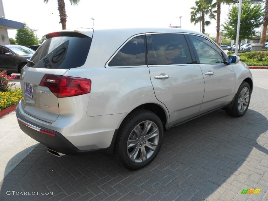 2013 MDX SH-AWD Advance - Palladium Metallic / Ebony photo #7