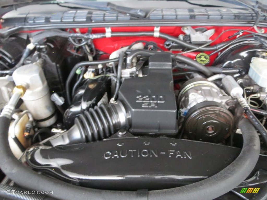 1998 Chevrolet S10 LS Extended Cab 2.2 Liter OHV 8-Valve 4 Cylinder Engine Photo #70726067