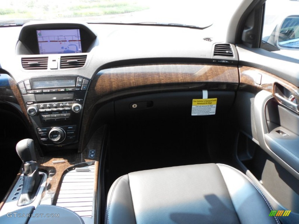 2013 Acura MDX SH-AWD Advance Ebony Dashboard Photo #70726082