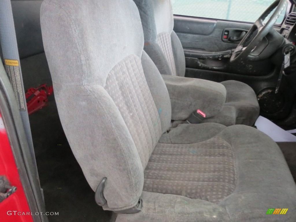Graphite Interior 1998 Chevrolet S10 LS Extended Cab Photo #70726094