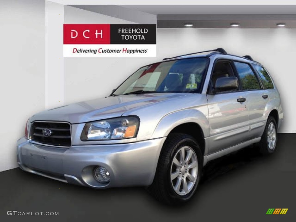 Platinum Silver Metallic Subaru Forester