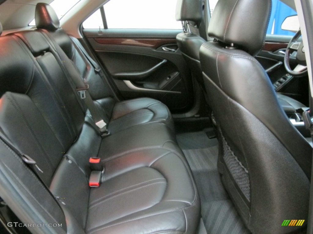 Ebony Interior 2011 Cadillac CTS 4 3.6 AWD Sport Wagon Photo #70728221