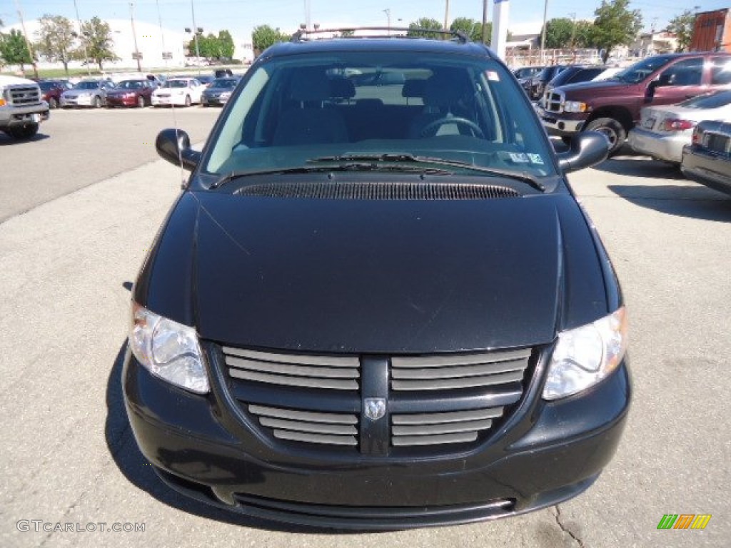 2006 Caravan SXT - Brilliant Black / Medium Slate Gray photo #7