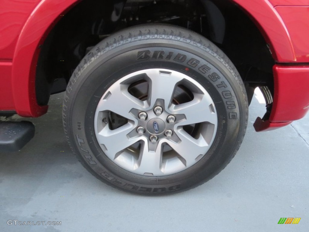 2010 F150 FX2 SuperCrew - Red Candy Metallic / Black photo #12