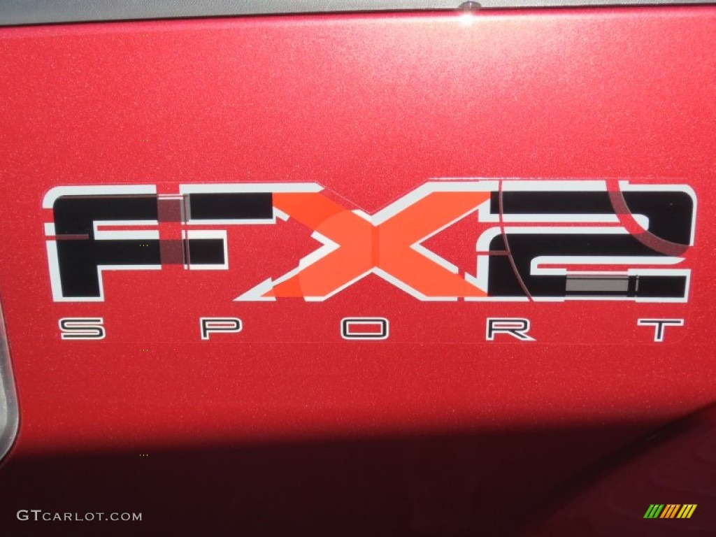 2010 F150 FX2 SuperCrew - Red Candy Metallic / Black photo #13