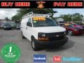 2008 Summit White Chevrolet Express 3500 Cargo Van  photo #1