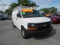 2008 Summit White Chevrolet Express 3500 Cargo Van  photo #3