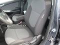 Black 2013 Hyundai Accent GS 5 Door Interior Color