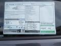 2013 Hyundai Accent GS 5 Door Window Sticker