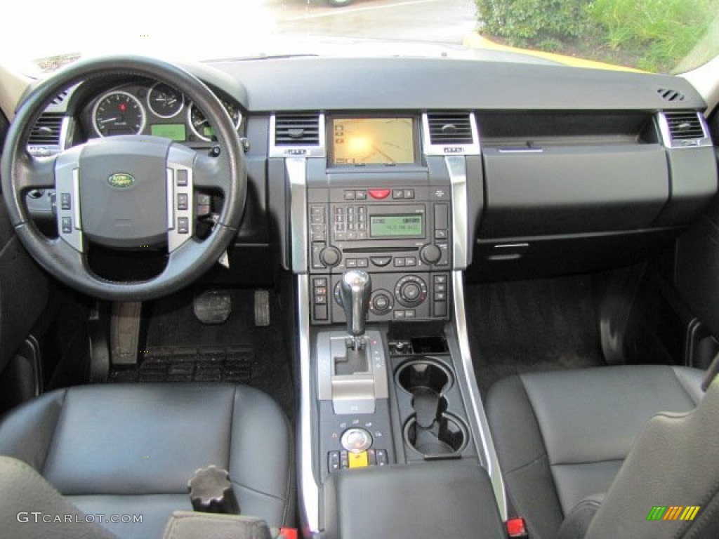 2009 Land Rover Range Rover Sport HSE Ebony/Ebony Dashboard Photo #70731056