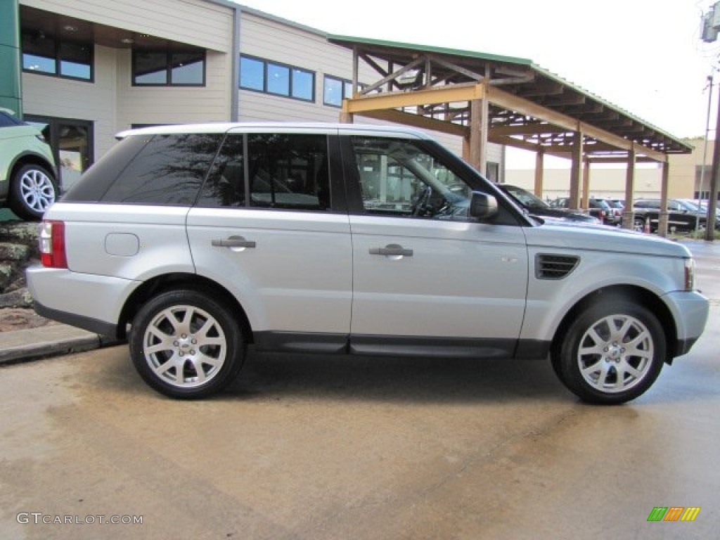Zermatt Silver 2009 Land Rover Range Rover Sport HSE Exterior Photo #70731128