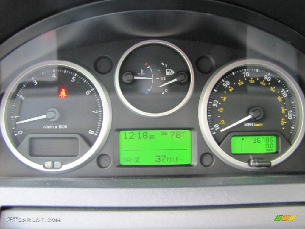 2009 Land Rover Range Rover Sport HSE Gauges Photo #70731179