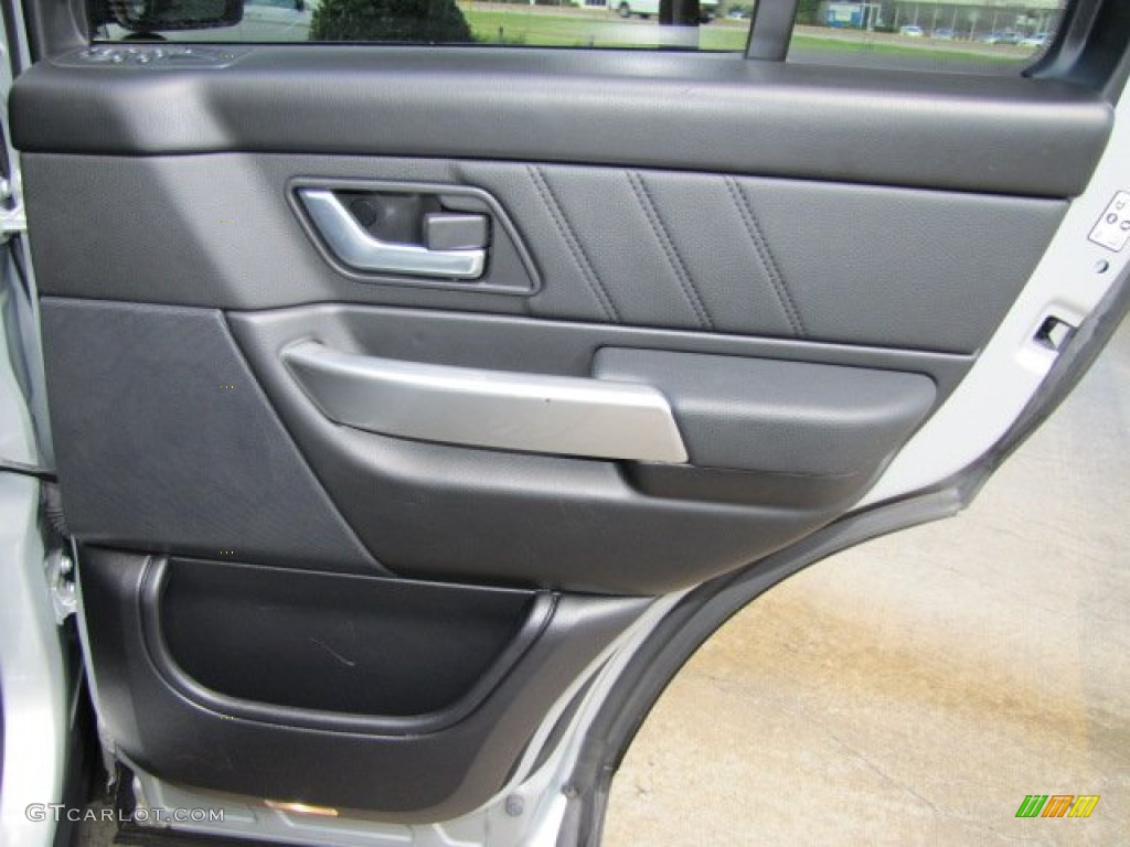 2009 Land Rover Range Rover Sport HSE Ebony/Ebony Door Panel Photo #70731407