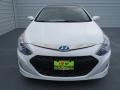 2012 Porcelain White Pearl Hyundai Sonata Hybrid  photo #7