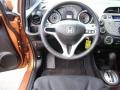 2011 Orange Revolution Metallic Honda Fit Sport  photo #12