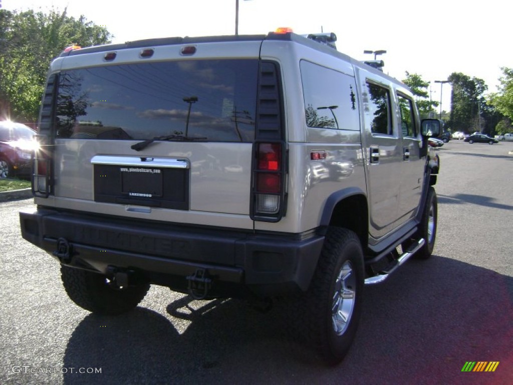 2005 H2 SUV - Desert Sand Metallic / Ebony Black photo #4