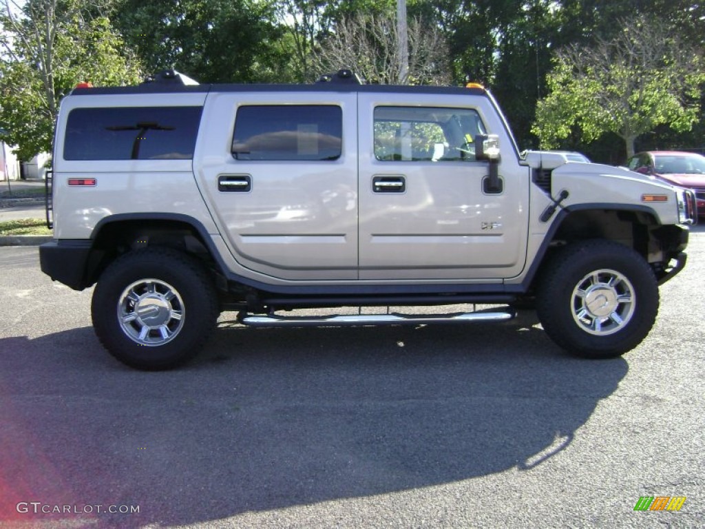 2005 H2 SUV - Desert Sand Metallic / Ebony Black photo #7