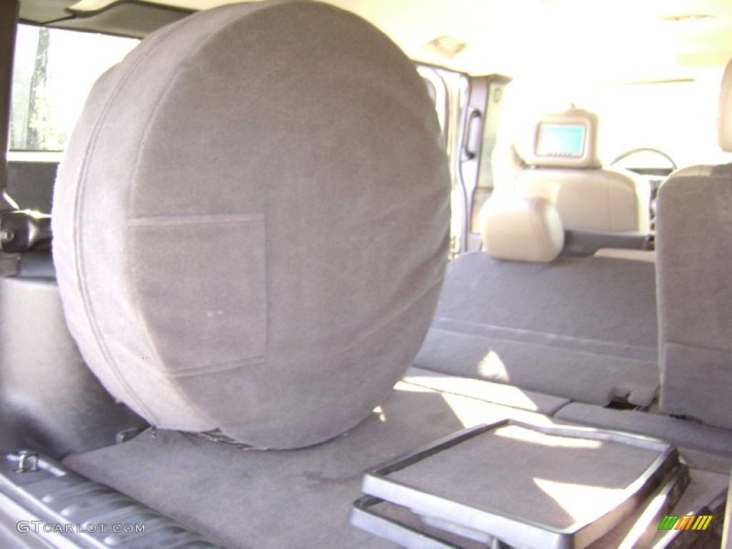 2005 H2 SUV - Desert Sand Metallic / Ebony Black photo #13