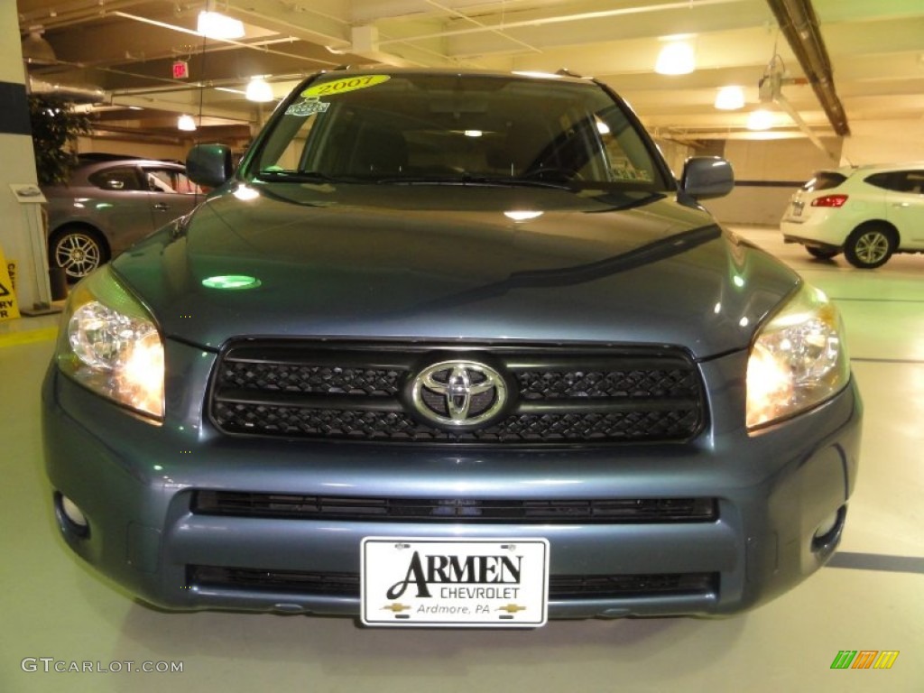 2007 RAV4 Sport 4WD - Pacific Blue Metallic / Dark Charcoal photo #3