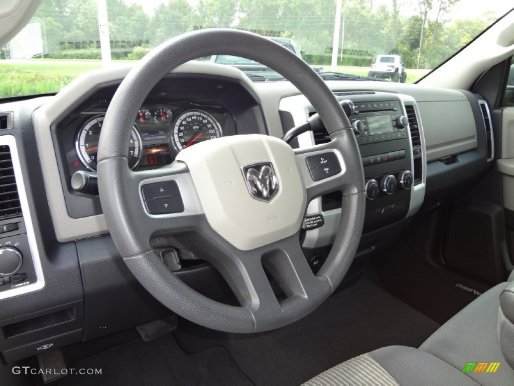 2010 Ram 1500 SLT Regular Cab - Stone White / Dark Slate/Medium Graystone photo #5